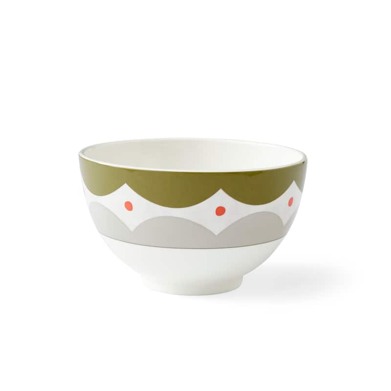 Kit Kemp for Spode 6 In Geo Rice Bowl - 6 Inch - 1 Piece