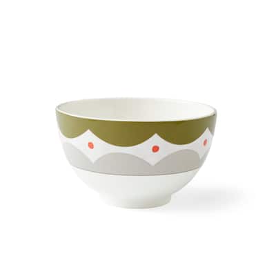 Kit Kemp for Spode 6 In Geo Rice Bowl - 6 Inch