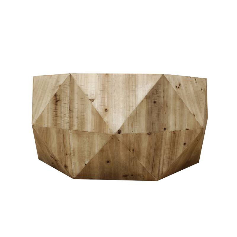 Three-dimensional Embossed Pattern Design American Retro Style Coffee Table