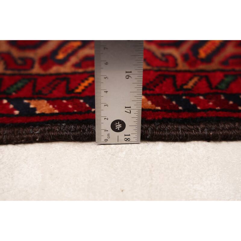 ECARPETGALLERY Hand-knotted Teimani Burnt Orange Wool Rug - 2'11 x 5'8