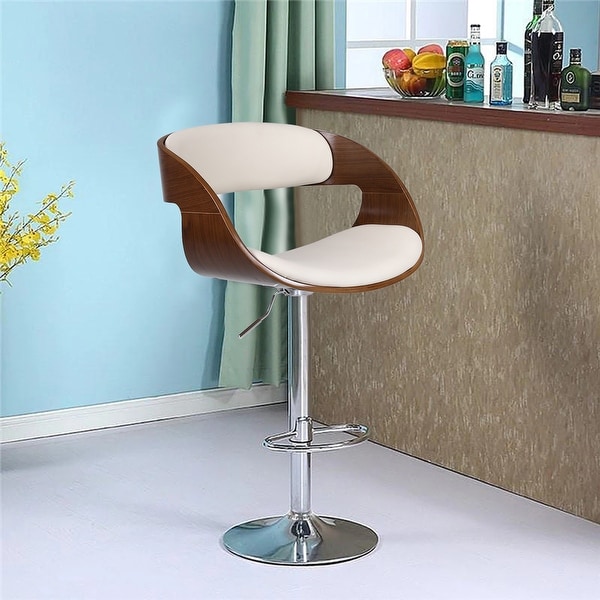 Marceline hydraulic adjustable discount height swivel bar stool