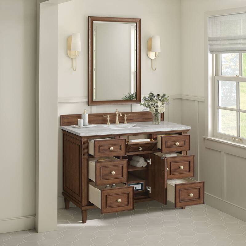 James Martin Vanities 424-V48-FVSL Lorelai 48" Free Standing Single