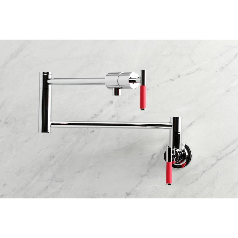Kaiser Wall Mounted Pot Filler Faucet
