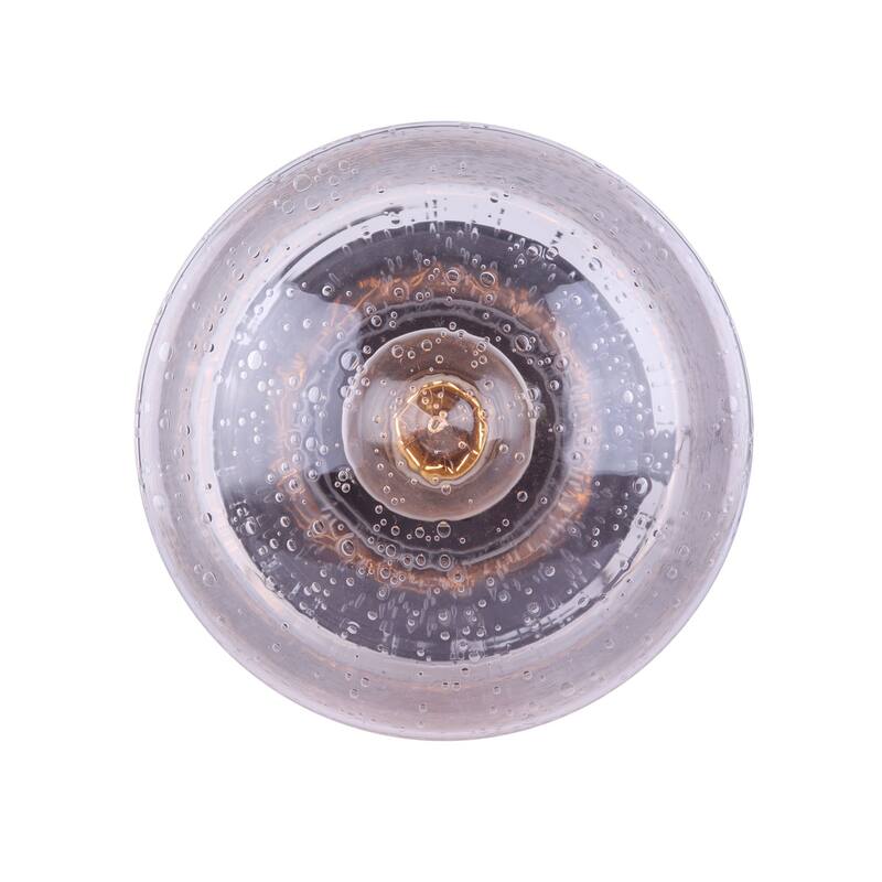 Canarm Mill Single Light 8" Wide Semi Flush Ceiling Fixture
