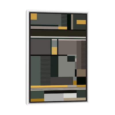 iCanvas "Bauhaus Arte" by The Usual Designers Framed Canvas Print