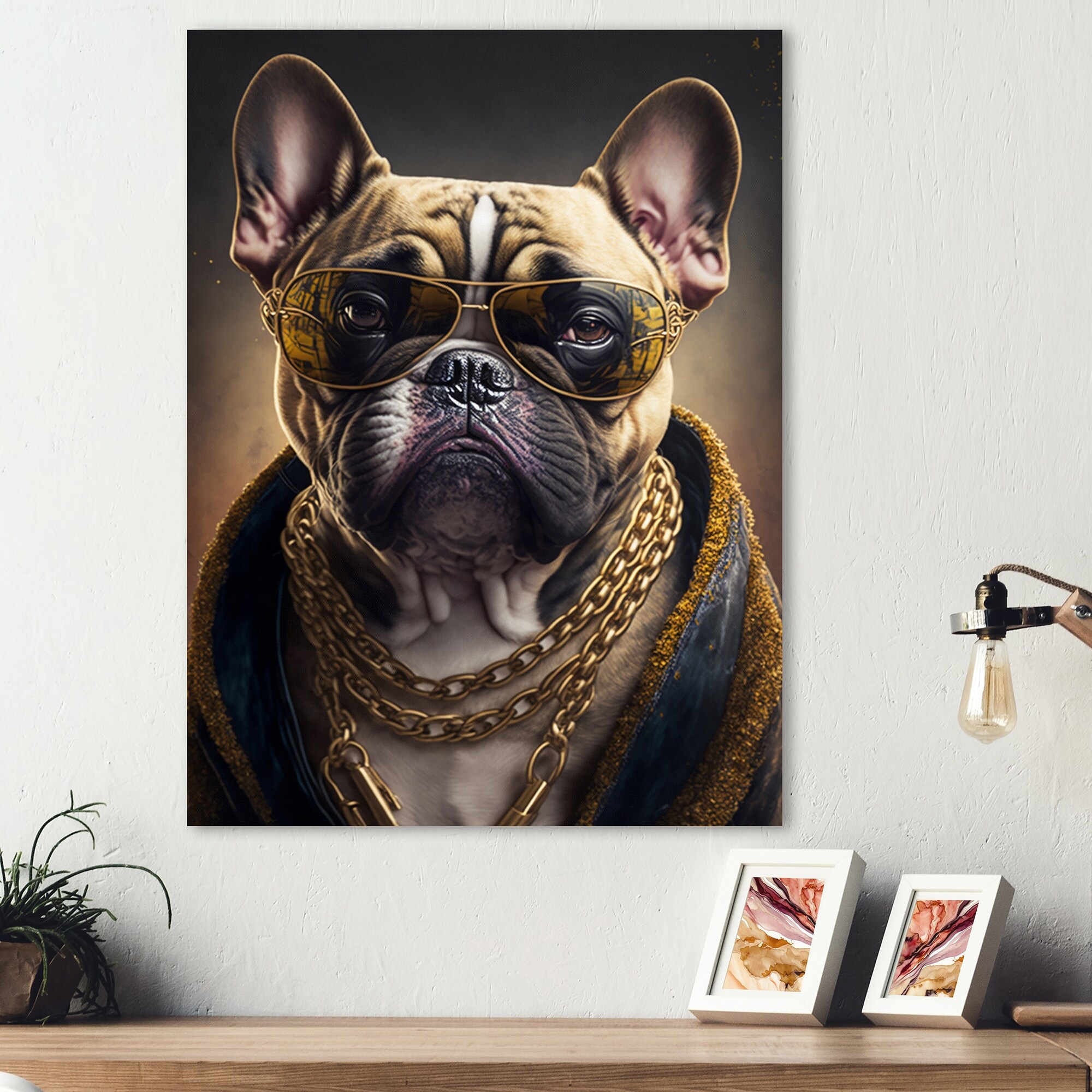 Frenchie best sale wall art
