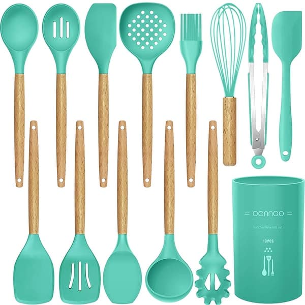 Calphalon 2-pc. Wood Spoon & Turner Set great gift kitchen utensils spatula