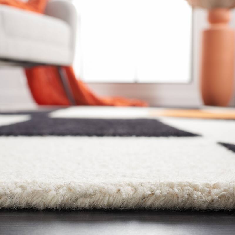 SAFAVIEH Handmade Rodeo Drive Rhianna Mid-Century Modern Wool Rug