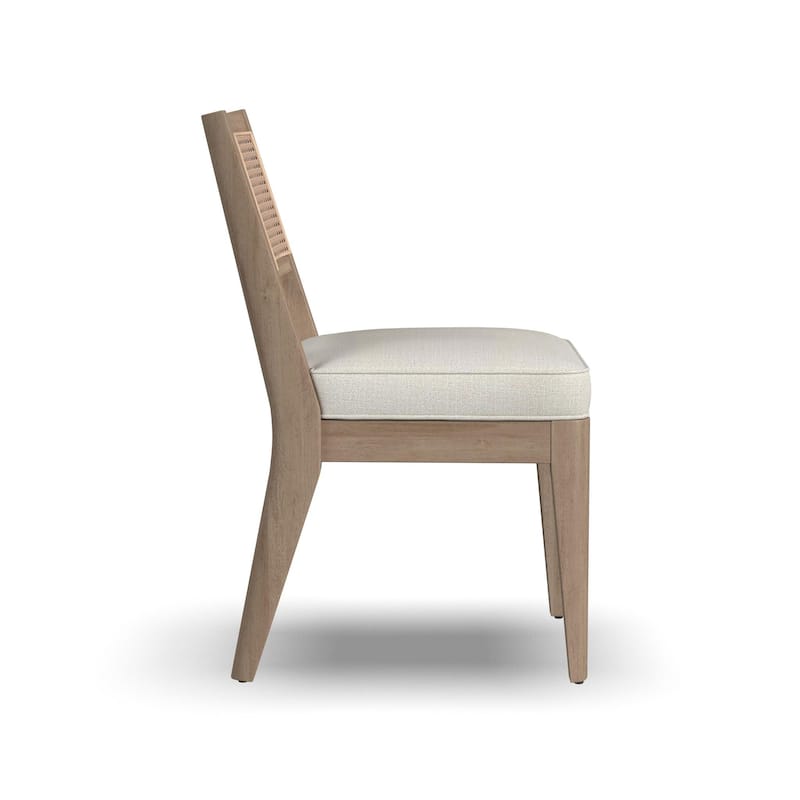 Brentwood Brown Wood Dining Armless Chair (Single Chair Only) - 19" x 33" x 21"