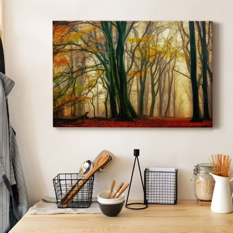 In Love with Fall Premium Gallery Wrapped Canvas - Ready to Hang