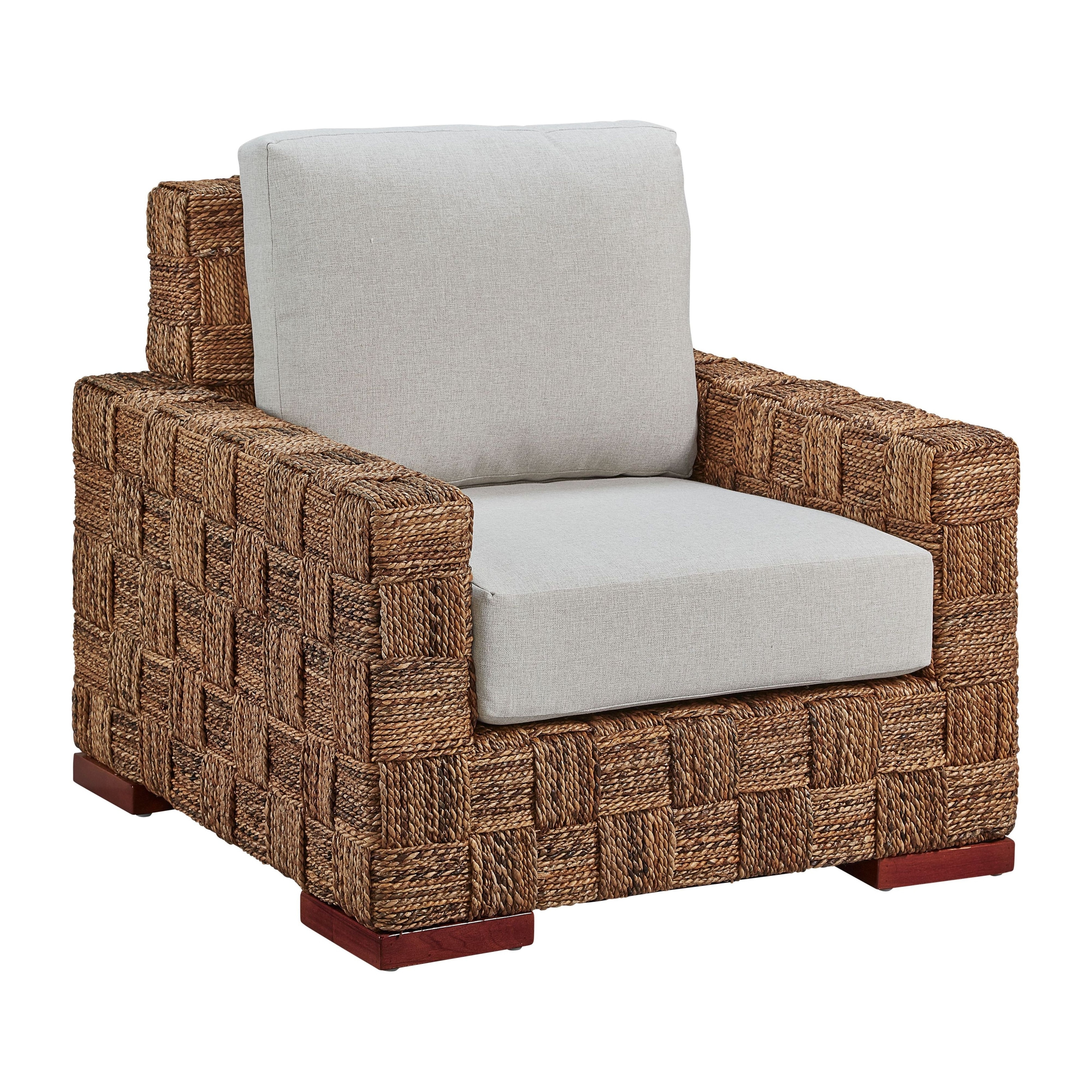 Woven seagrass 2025 chair
