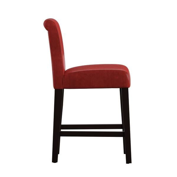 Bennett 24 Inches Red Faux Leather High Back Bar Stools Set Of 2 By Inspire Q Bold Bar Stools On Sale Overstock 5163068 Shop sam's club for dining chairs and barstools. inspire q