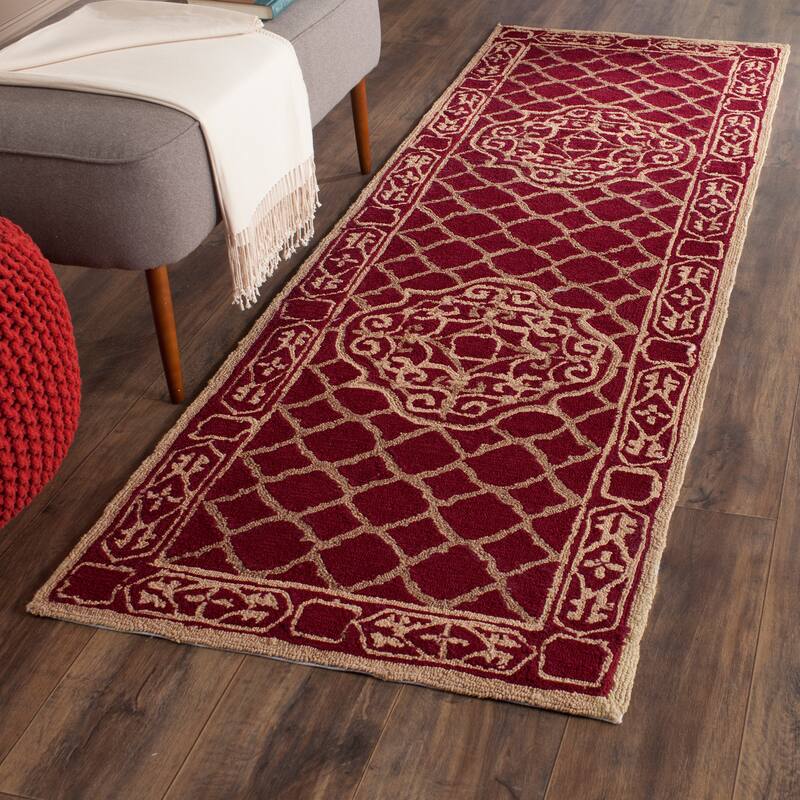 SAFAVIEH Handmade Easy Care Trisha Oriental Rug