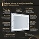 preview thumbnail 4 of 19, ExBrite 40 x 24 inch,Anti Fog,LED Bathroom Mirror,Night Light,Dimmable,Touch Button,Slim,Waterproof IP44,Horizontal Mounted