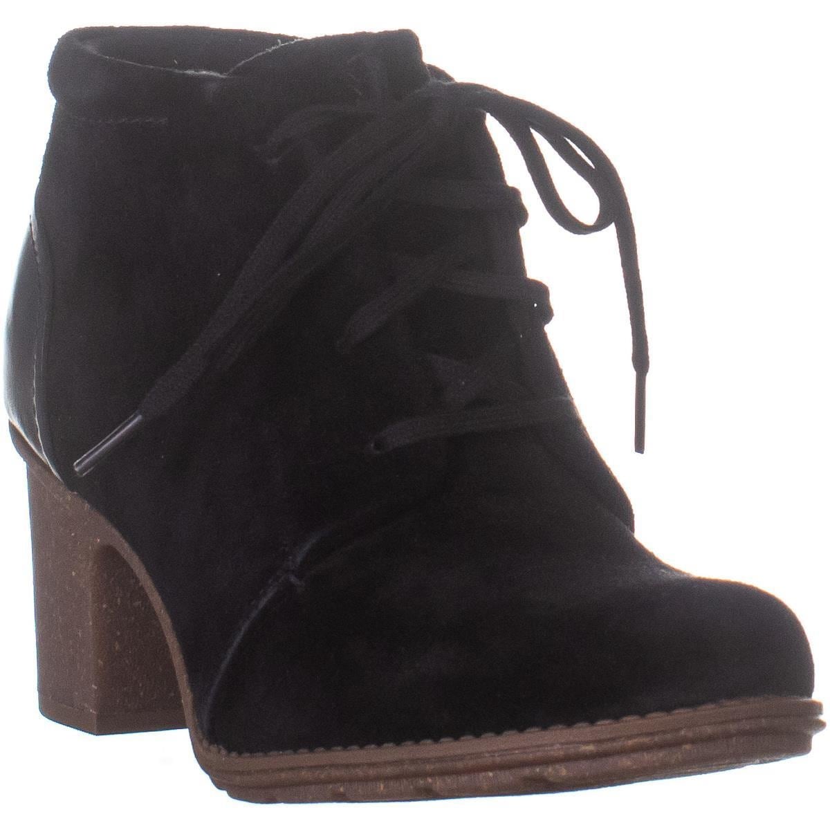 Clarks Sashlin Sue Lace Up Ankle Boots 