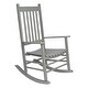 preview thumbnail 16 of 65, Porch & Den Steeplechase Genuine Hardwood Rocking Chair