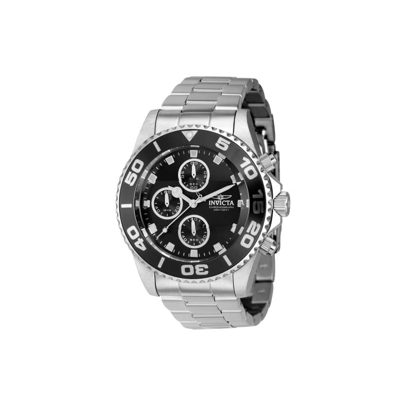 Invicta Men's 43405 Pro Diver Quartz Chronograph Black Dial Watch