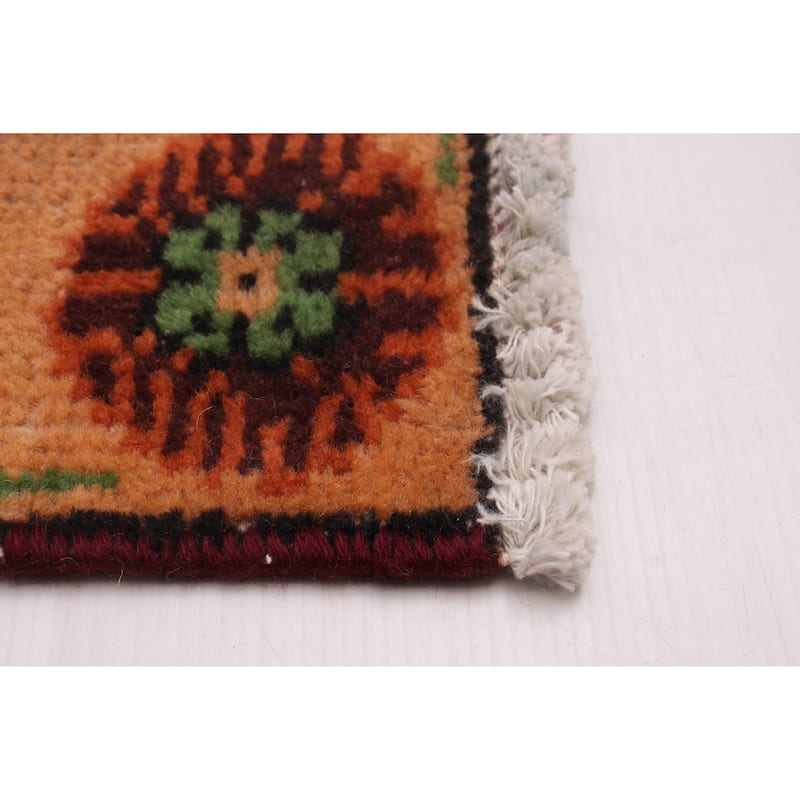 ECARPETGALLERY Hand-knotted Melis Vintage Copper Wool Rug - 6'0 x 9'6