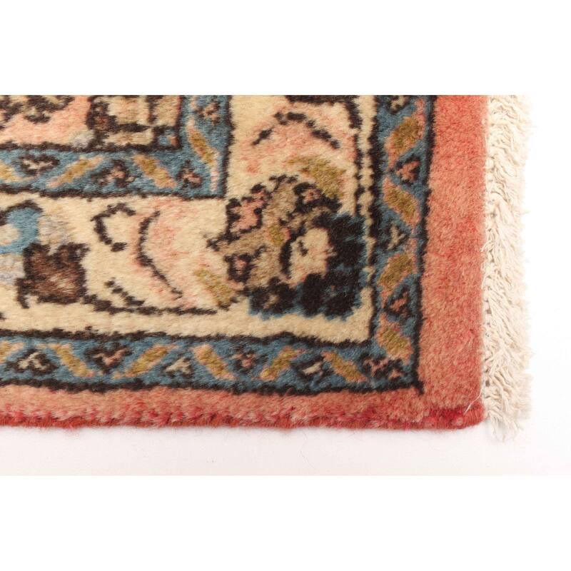 ECARPETGALLERY Hand-knotted Kayseri Copper Wool Rug - 2'0 x 5'8