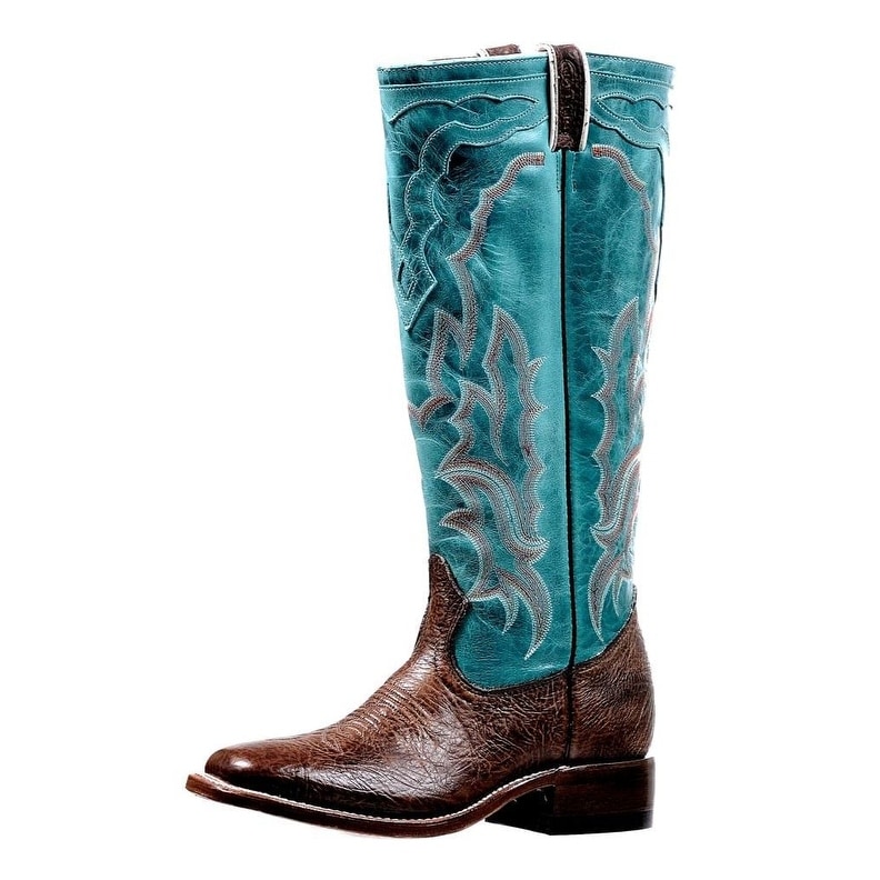 stove pipe top cowboy boots