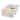 White Rectangular Plastic Shelf Organizer Basket with Handles