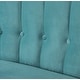 preview thumbnail 18 of 47, Becca Performance Fabric Channel Tufted Settee by Jennifer Taylor Home