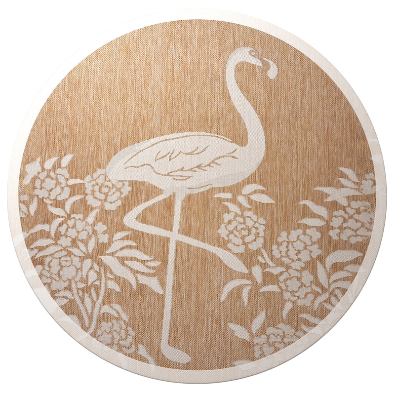 Isola Tropical Indoor/Outdoor Area Rug by Porch & Den