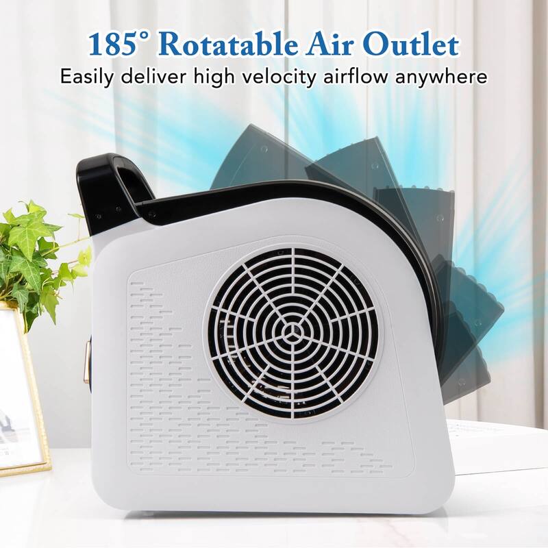 Costway High Velocity Blower Fan with 3 Speeds & 185° Pivoting Head - See Details