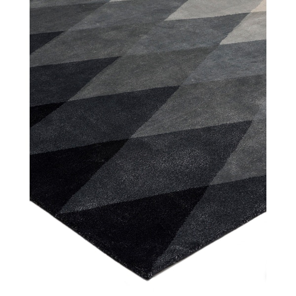 Grit And Ground Harlequin Hand Knotted Area Rug Overstock 31426023