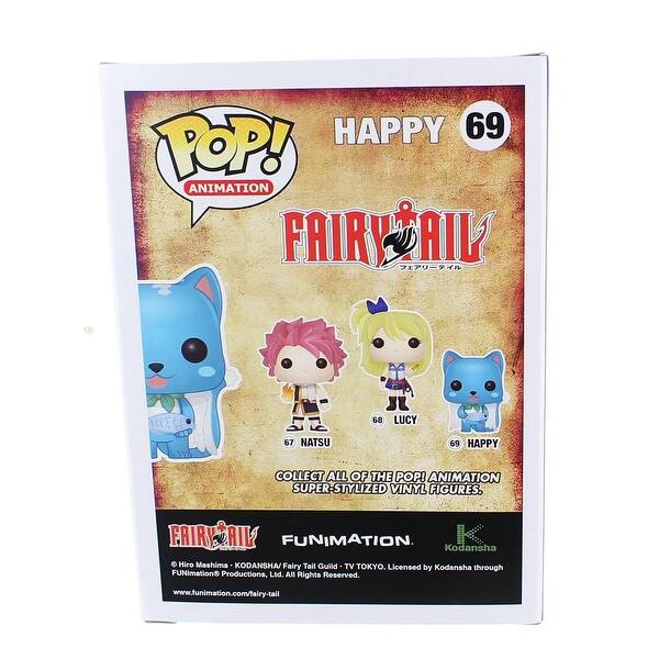 Shop Anime Fairy Tail Happy Funko Pop Vinyl Figure Multi
