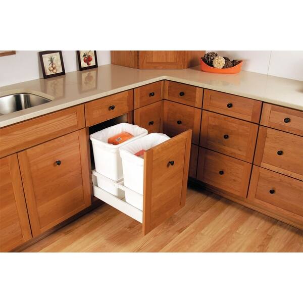 Shop Rev A Shelf Twcsd 1850dm 2 Twcsc Series Bottom Mount Double