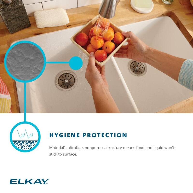 Elkay Quartz Classic 15-3/4" Undermount Single Basin Quartz Composite