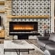 preview thumbnail 12 of 16, Merola Tile Kings Star Nero 17-5/8" x 17-5/8" Ceramic Floor and Wall Tile