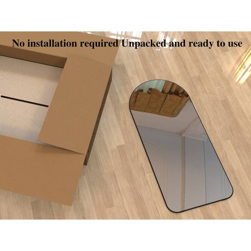 Anmytek 71"×32" Arched Mirror Modern Full-length Mirror