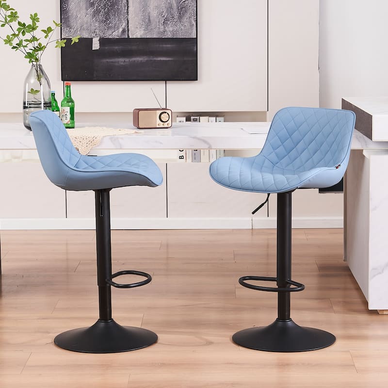 Counter Height Modern Barstools Set of 2 Kitchen Bar stools Side Counter Stools