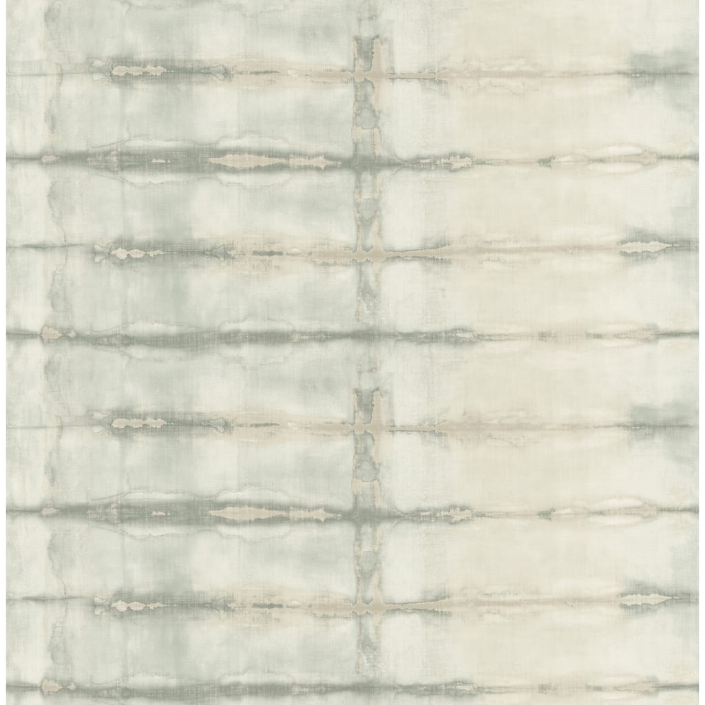 A-Street Prints Modulus Seafoam Geometric Stripe Wallpaper