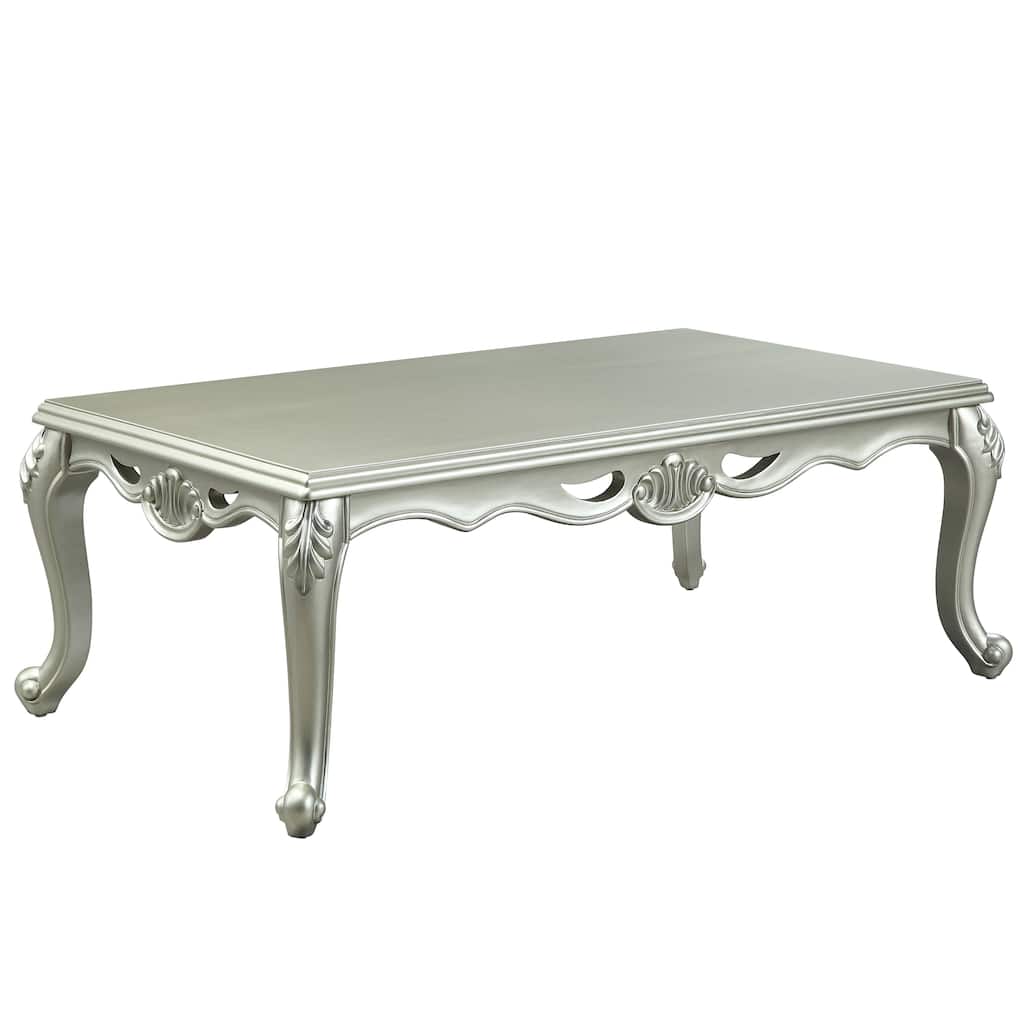 58" Champagne Rectangular Coffee Table - 58