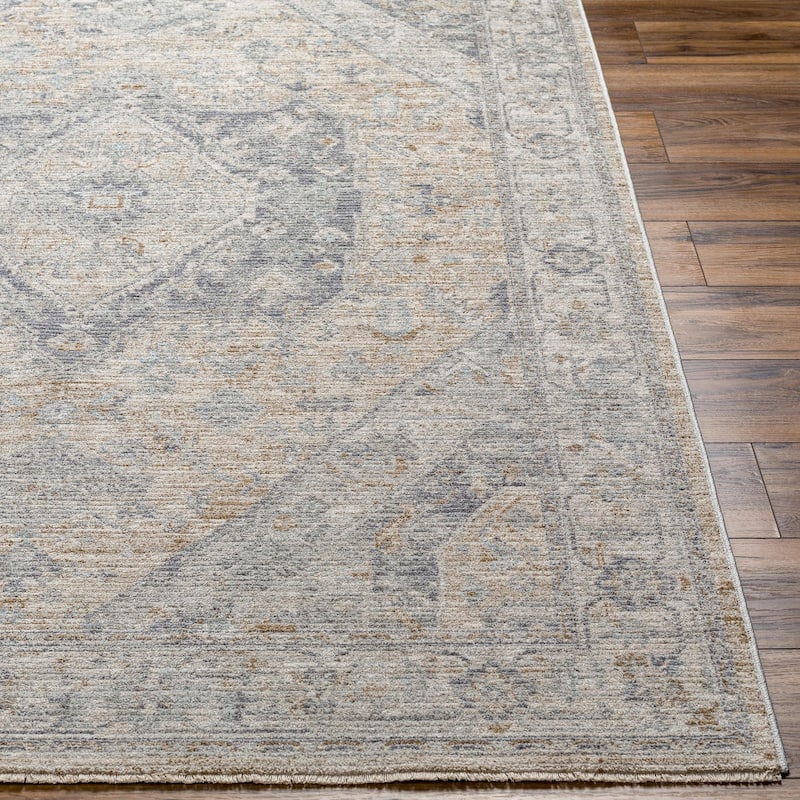 Traci Traditional Scroll Area Rug