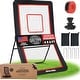 preview thumbnail 10 of 9, Zealfeel Lacrosse Rebounder 5-Angle Adjustable Practice Net with Target Strip and Carry Bag 4 x 6 ft