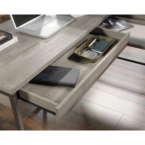 Featured image of post Sauder Manhattan Gate L Shaped Desk Crafted with a metal frame and engineered wood for strength