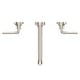 preview thumbnail 7 of 12, Pfister Tenet 1.2 GPM Wall Mounted Widespread Bathroom Faucet