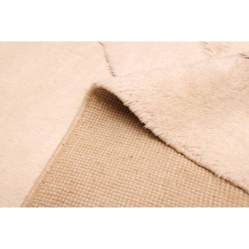 ECARPETGALLERY Hand-knotted Pak Finest Marrakesh Cream Wool Rug - 8'4 x 9'9