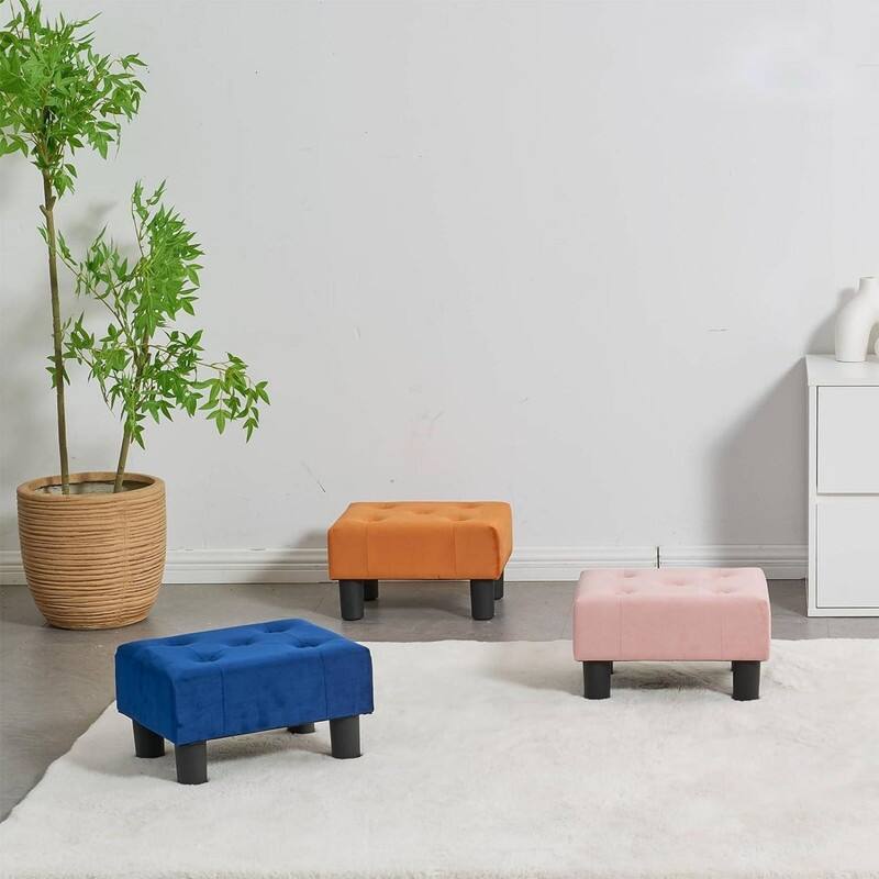 Stable Footrest Ottoman for Living Room