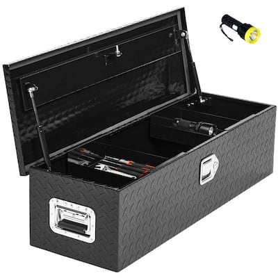 Aluminum Truck Bed Tool Box Heavy Duty with Sliding Shelf