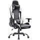 preview thumbnail 50 of 55, BOSSIN Gaming Chair High Back Computer Office Chair with Lumbar Support and Headrest White