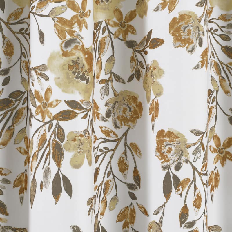 Porch & Den Elcaro Floral Pattern Shower Curtain