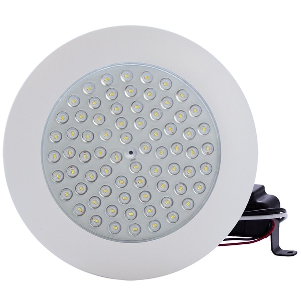 6" 9W 5000K LED Clear Lens Dimmable Downlight Flush Mount. Opens flyout.