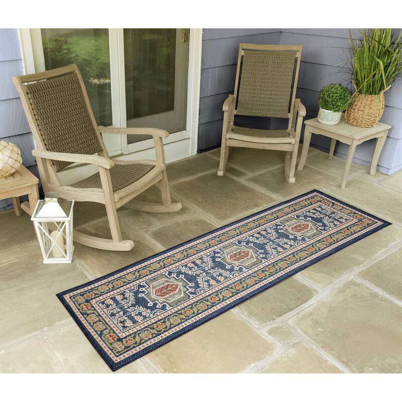 Liora Manne Ocean Patio Journey Indoor/Outdoor Rug