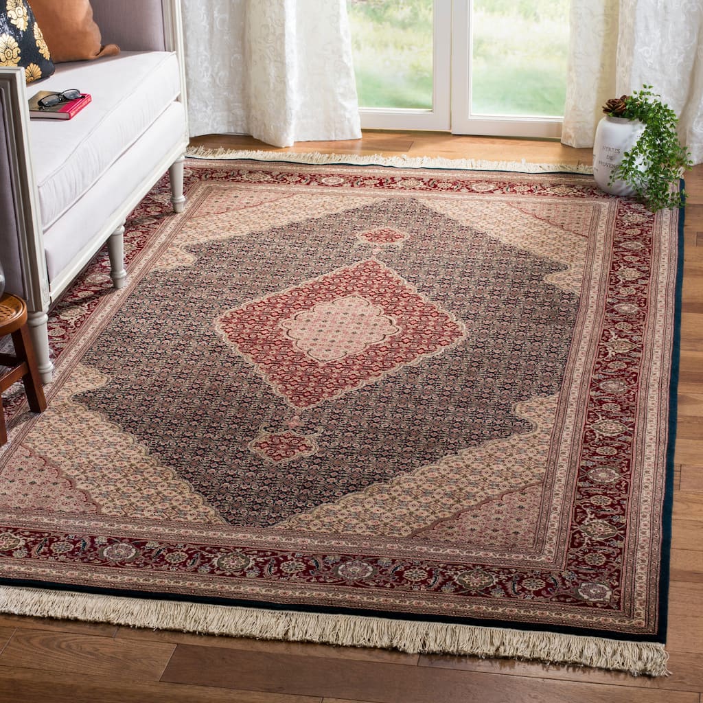 SAFAVIEH Couture Hand-knotted Tabriz Herati Fentje Traditional Oriental Wool