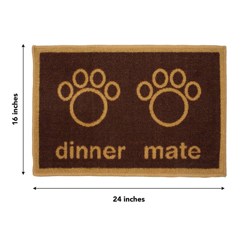 Perro & Gato Lost Marbles Pet Mat - 16x24